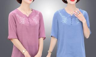 中年女夏装 中年女夏装