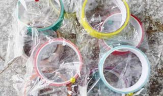 用透明胶带做粘粘球